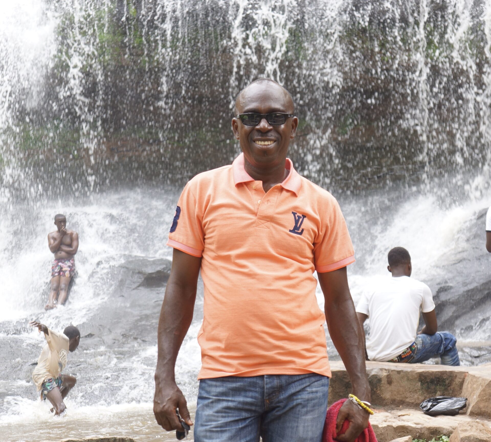 At the Waterfall!