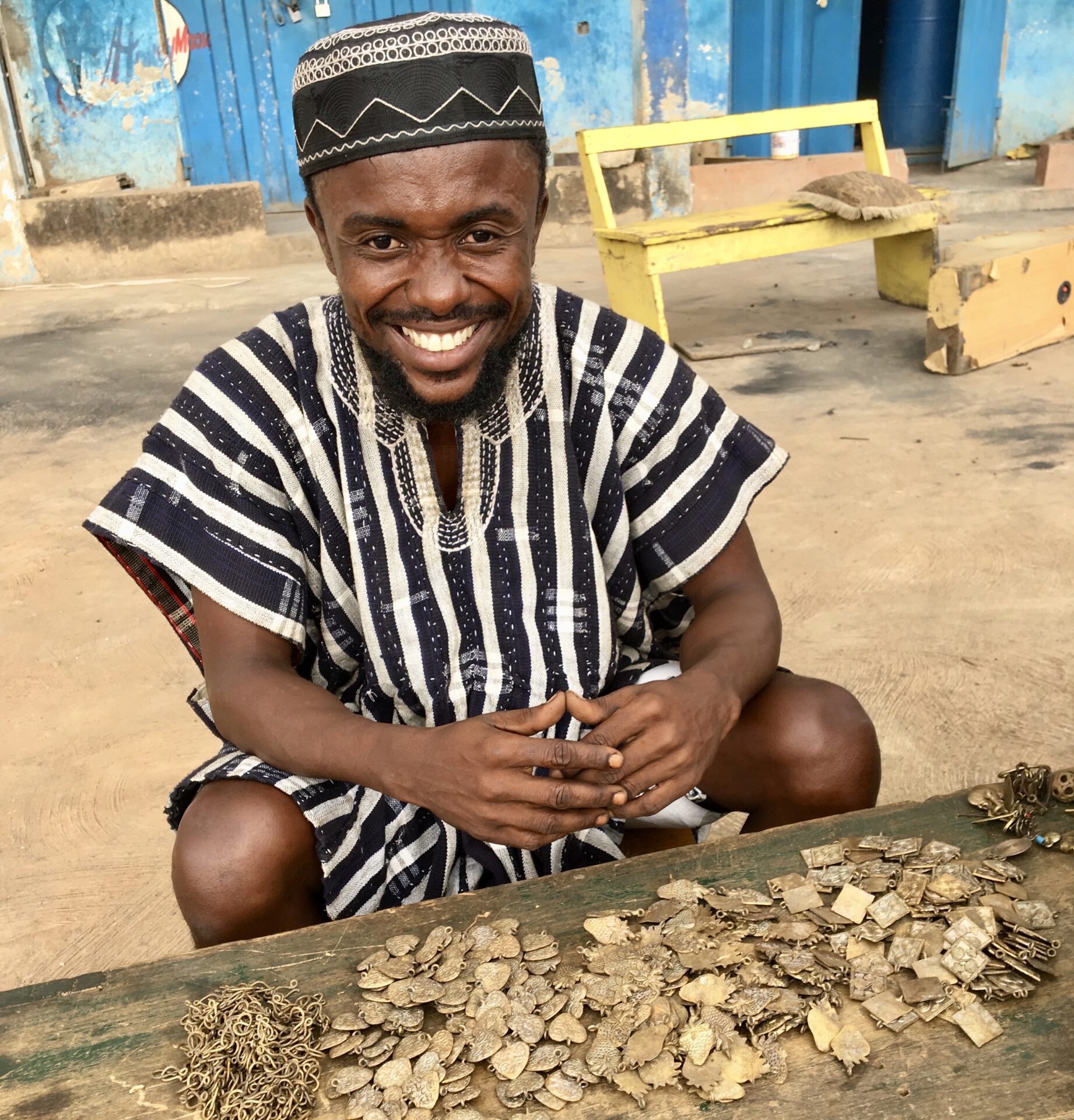 Metal Smith in Kumasi