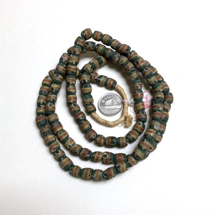 Sandcast Recycled Glass Beads