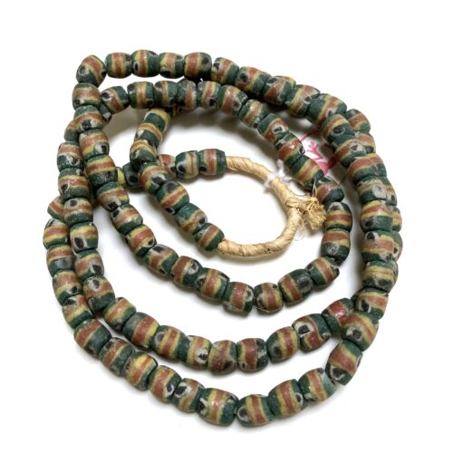 Sandcast Recycled Glass Beads