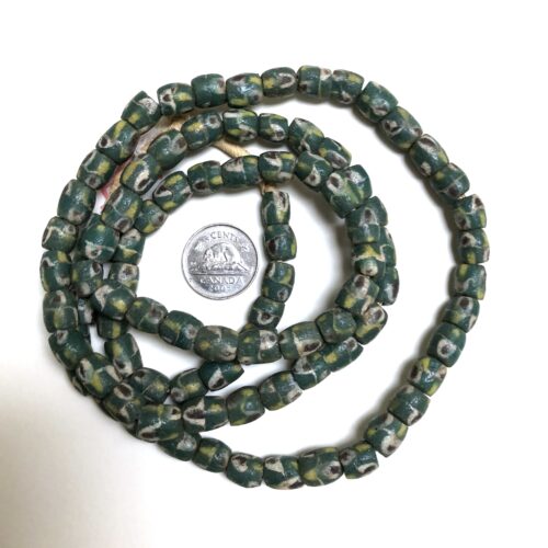 Sandcast Recycled Glass Beads