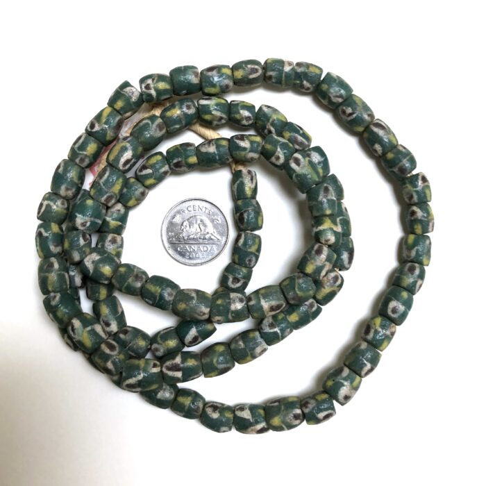 Sandcast Recycled Glass Beads