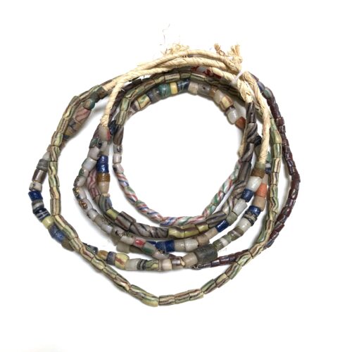 Sandcast Recycled Glass Beads