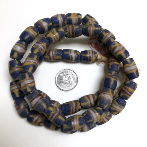 Sandcast Recycled Glass Beads