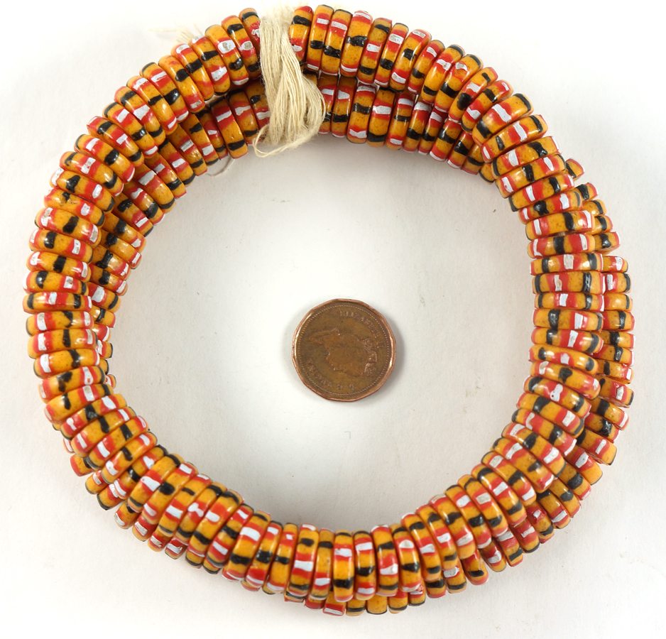 Handpainted Recycled Glass Beads - Image 5