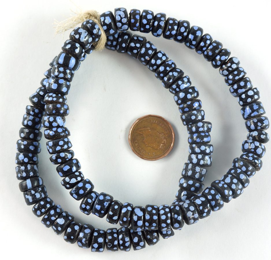 Handpainted Recycled Glass Beads - Image 5