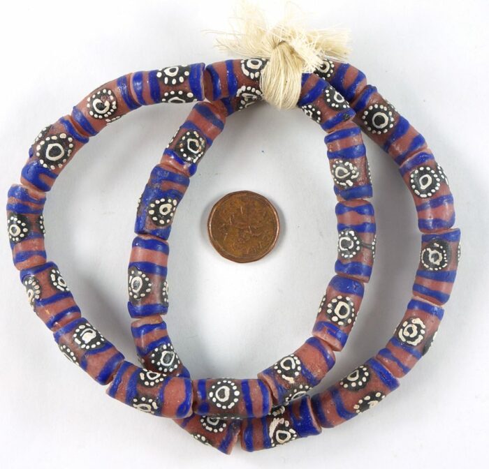 Handpainted Recycled Glass Beads - Image 3