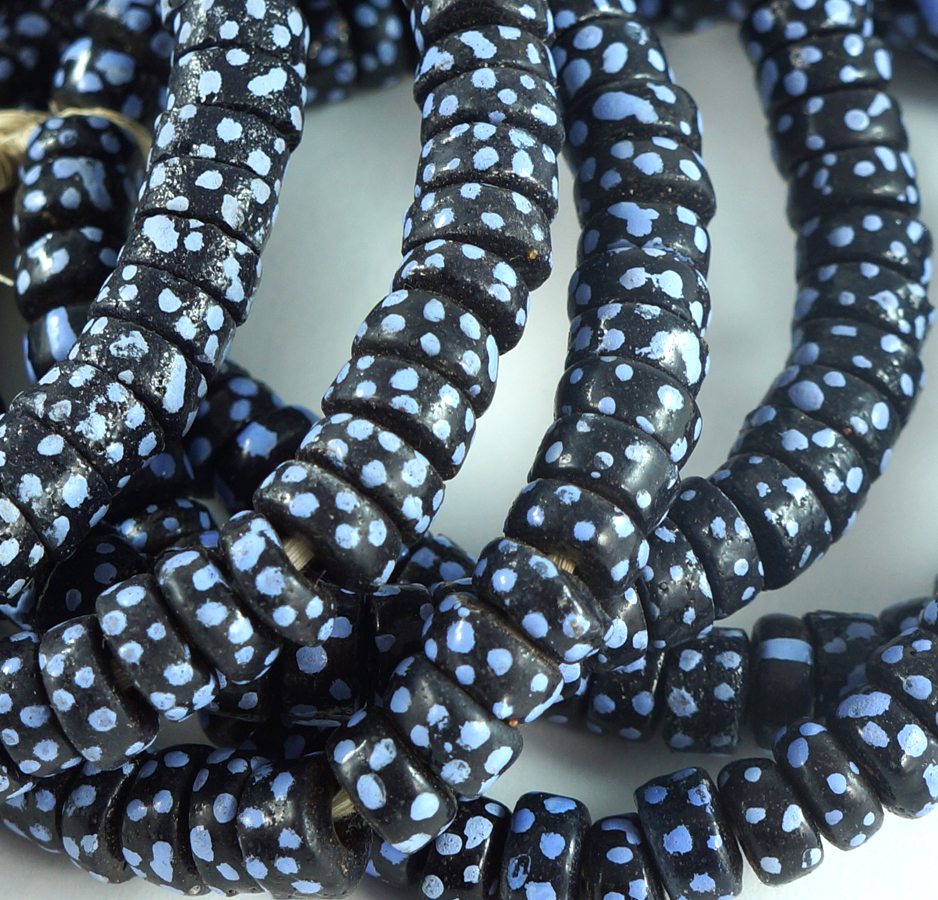 Handpainted Recycled Glass Beads - Image 2