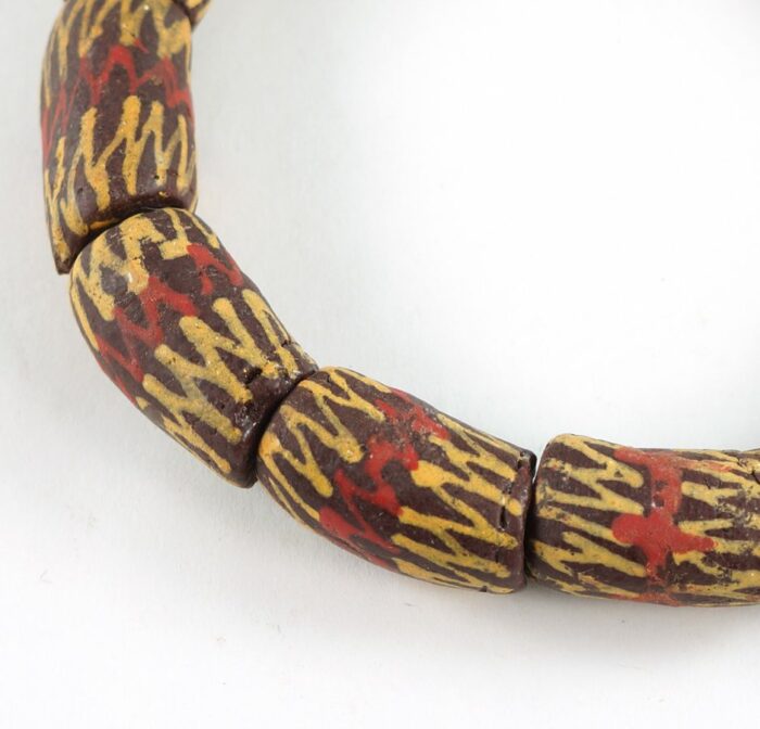 Handpainted Recycled Glass Beads - Image 2