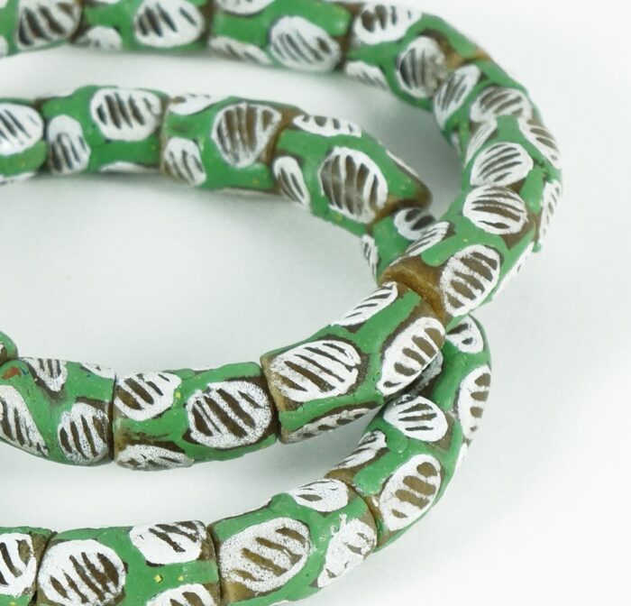 Handpainted Recycled Glass Beads - Image 2