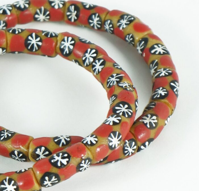 Handpainted Recycled Glass Beads - Image 2