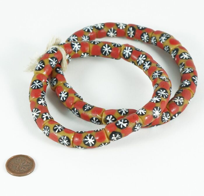 Handpainted Recycled Glass Beads - Image 3
