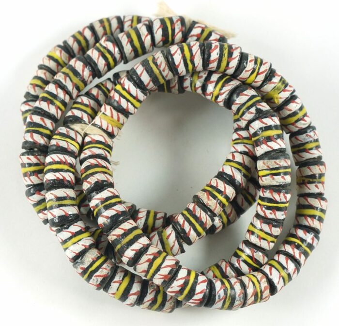 Handpainted Recycled Glass Beads