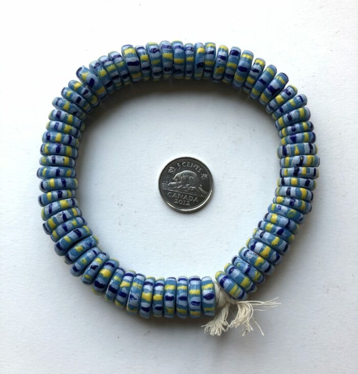 Handpainted Recycled Glass Beads - Image 2