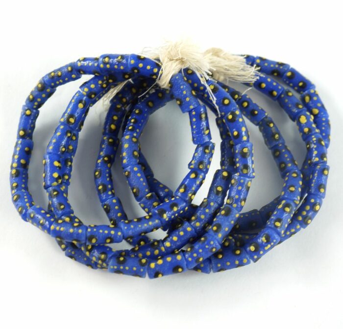 Handpainted Recycled Glass Beads