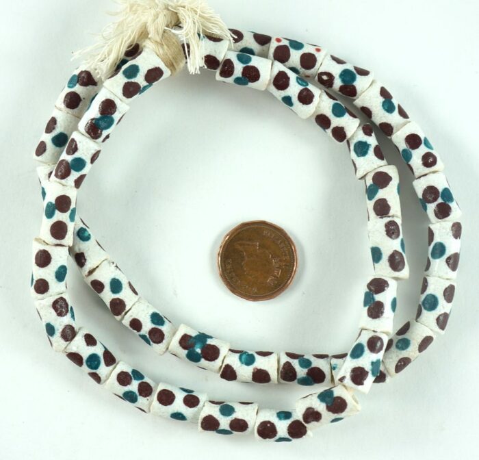 Handpainted Recycled Glass Beads - Image 3