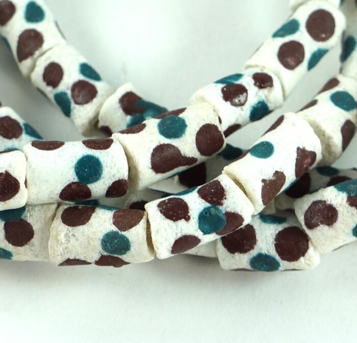 Handpainted Recycled Glass Beads - Image 2