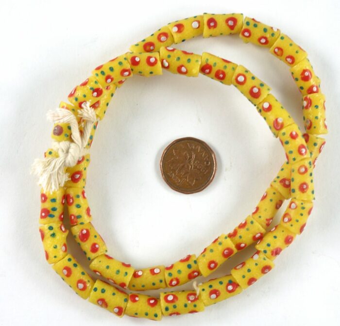 Handpainted Recycled Glass Beads - Image 3