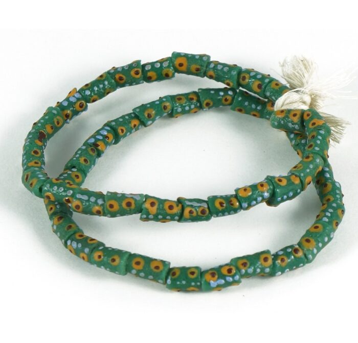 Handpainted Recycled Glass Beads - Image 2