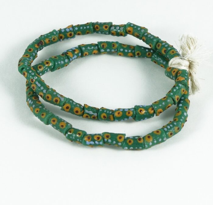 Handpainted Recycled Glass Beads