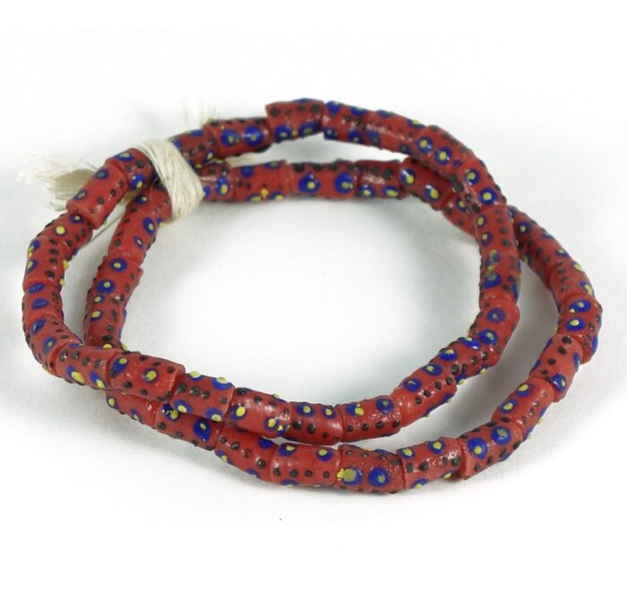 Handpainted Recycled Glass Beads - Image 2
