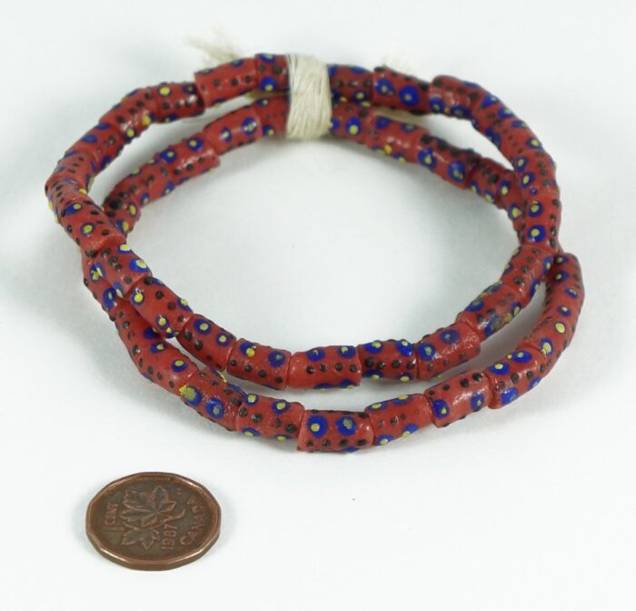 Handpainted Recycled Glass Beads - Image 3