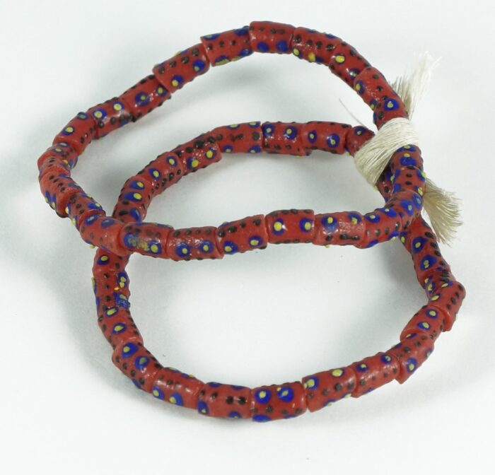 Handpainted Recycled Glass Beads