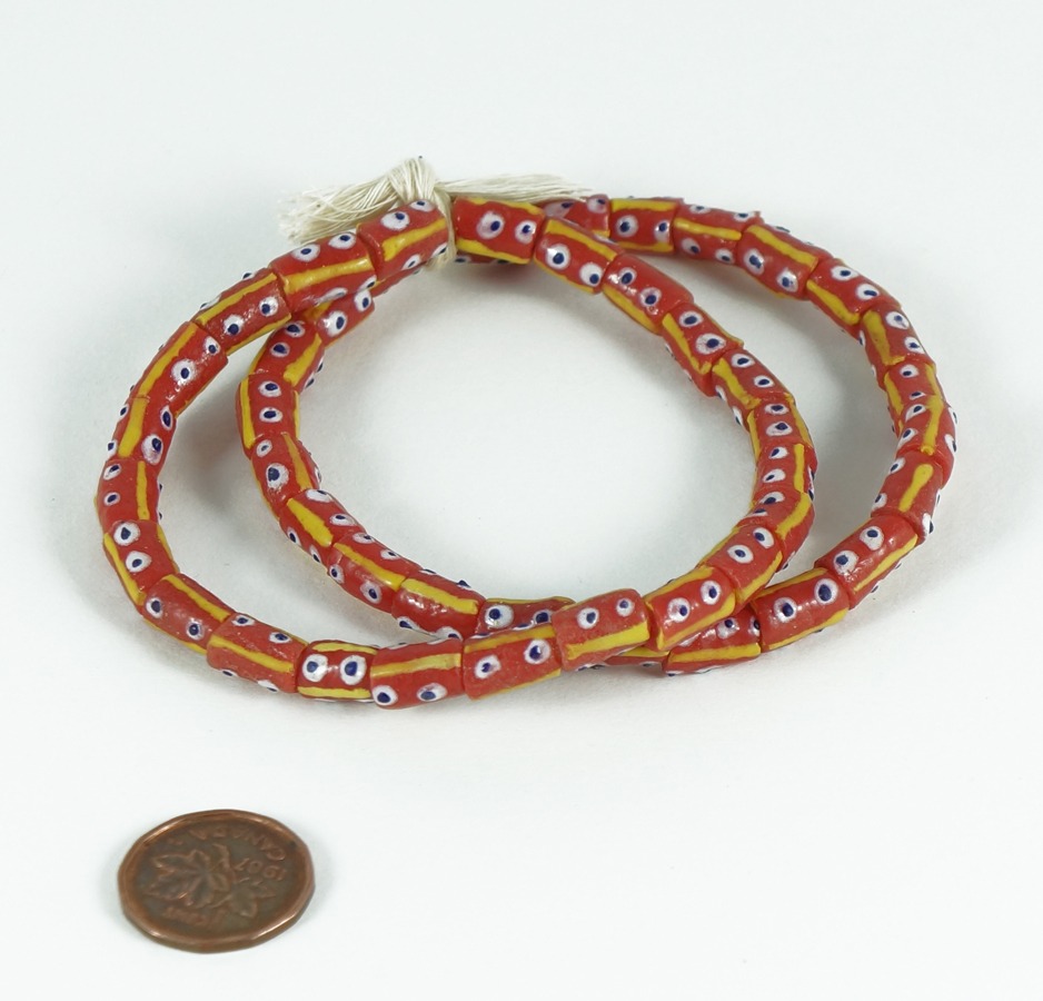 Handpainted Recycled Glass Beads - Image 4