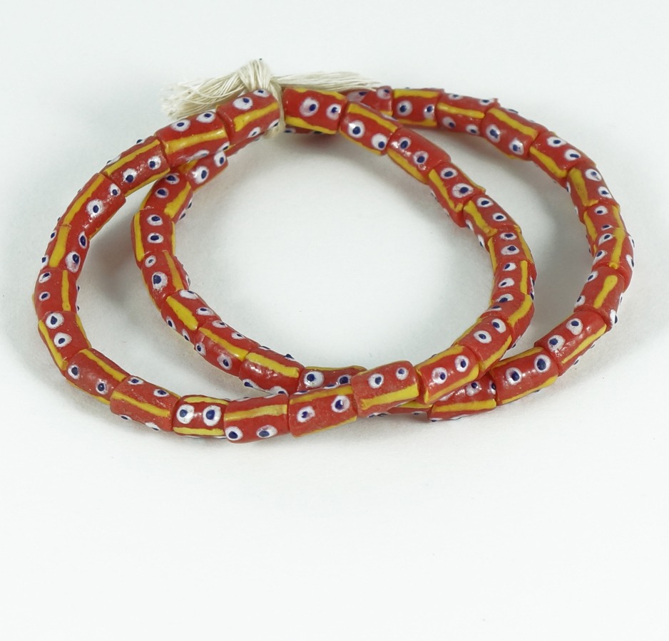 Handpainted Recycled Glass Beads - Image 3