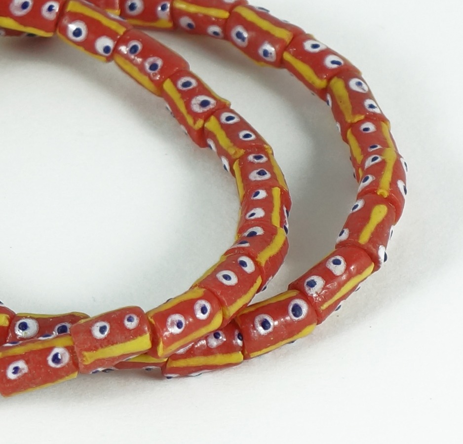 Handpainted Recycled Glass Beads - Image 2