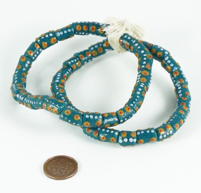 Handpainted Recycled Glass Beads - Image 3