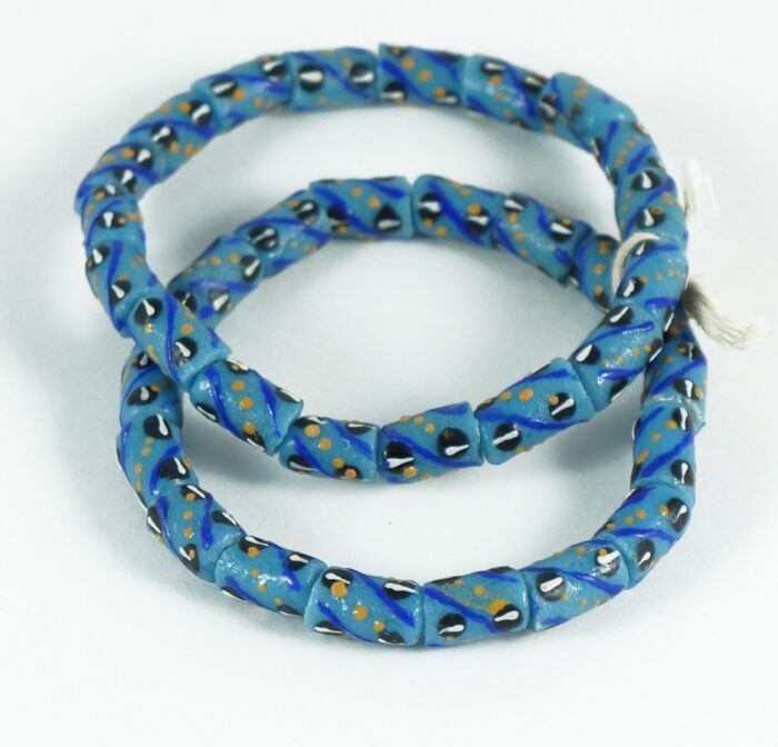 Handpainted Recycled Glass Beads