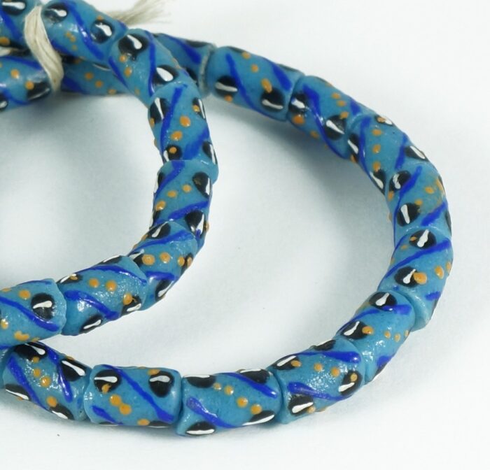 Handpainted Recycled Glass Beads - Image 2