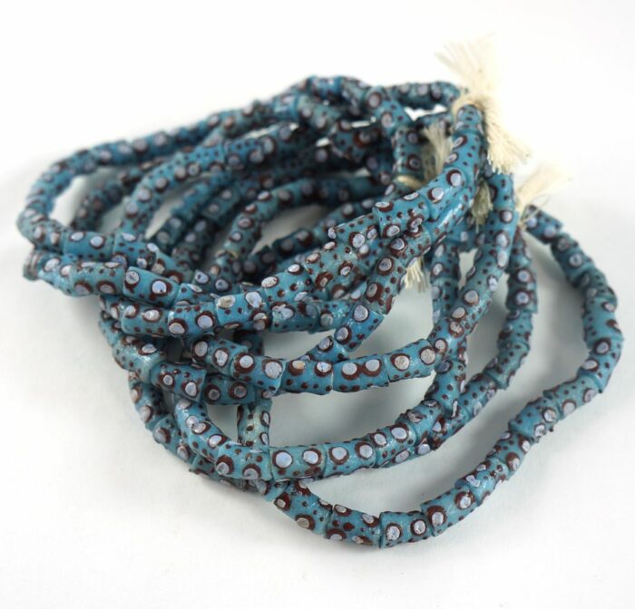 Handpainted Recycled Glass Beads