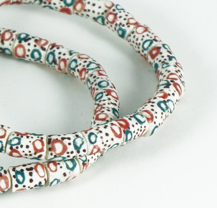 Handpainted Recycled Glass Beads - Image 2
