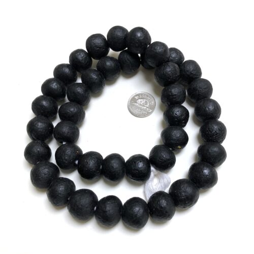 Recycled Glass Beads 17 mm