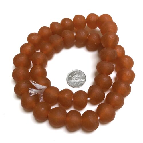 Recycled Glass Beads 17 mm