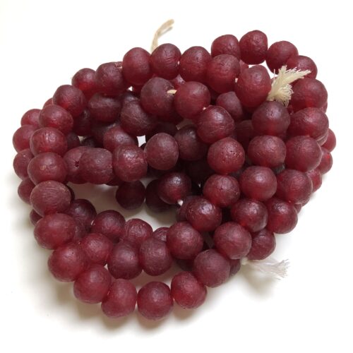 Recycled Glass Beads 17 mm