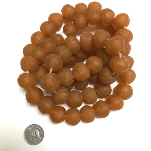 Recycled Glass Beads 17 mm