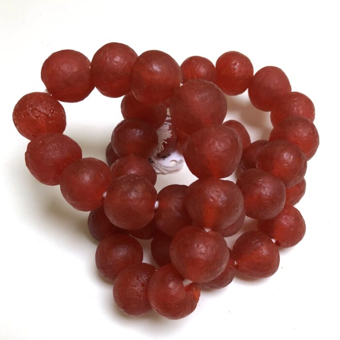 Recycled Glass Beads 17 mm