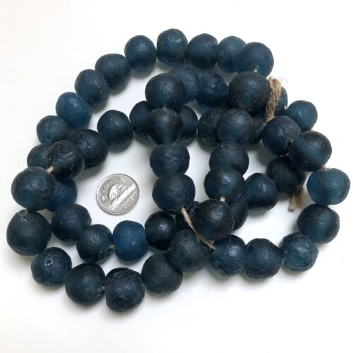 Recycled Glass Beads 17 mm