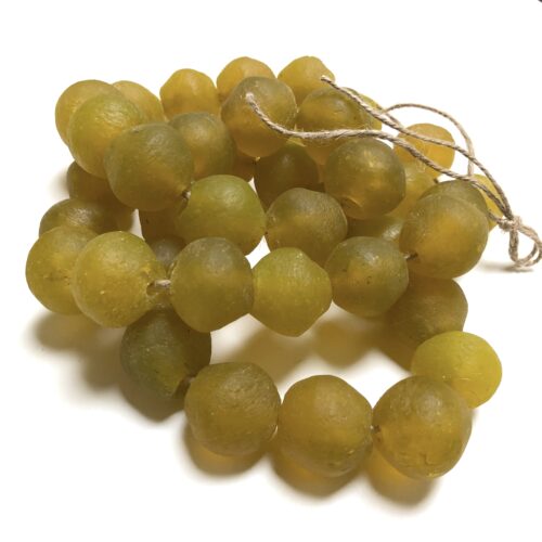 Yellow Recycled Glass Bodom