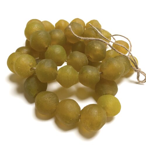 Yellow Recycled Glass Bodom
