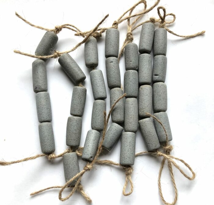 Grey Tubular Glass