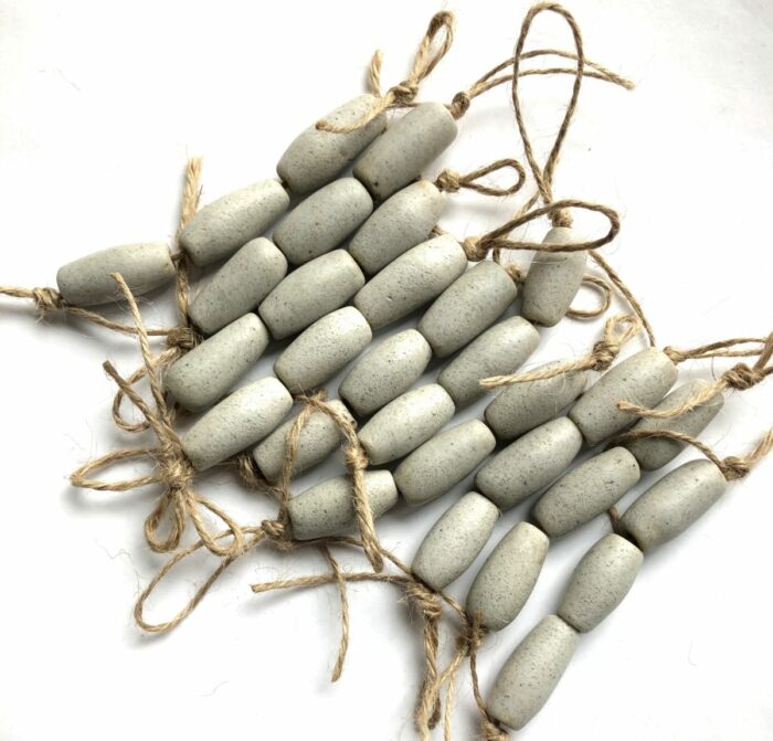 Light Grey Tubular Glass