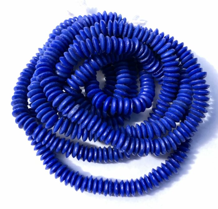Royal Blue Recycled Glass Disks