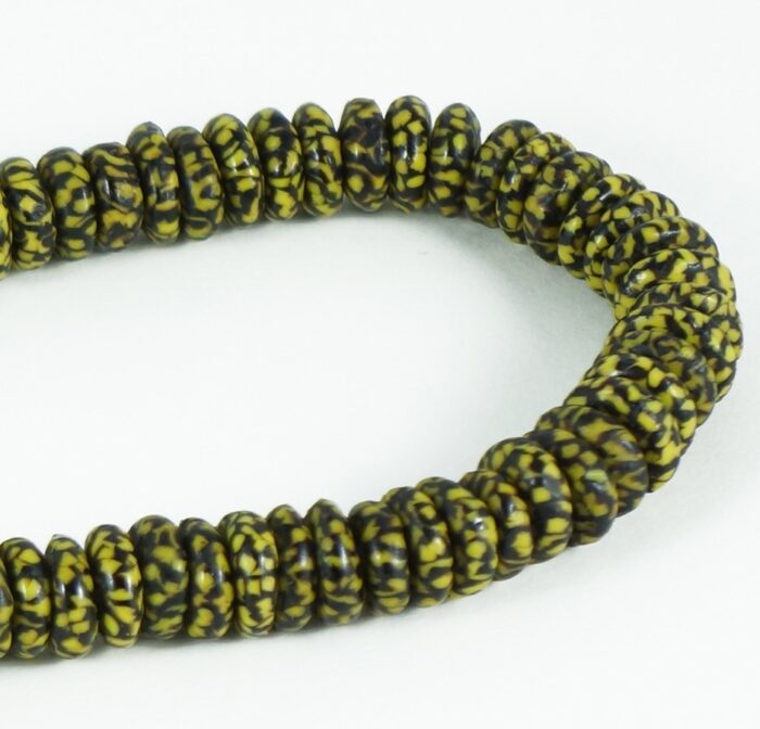 Recycled Glass Fancy Rondelles - Image 2