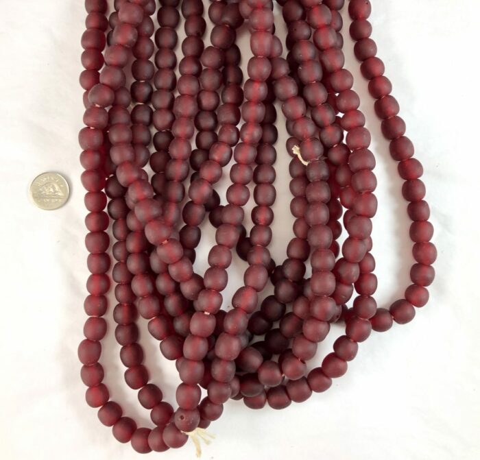 Dark Red Recycled Glass lrge - Image 2