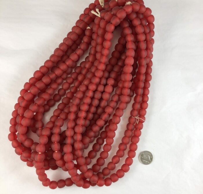 Red Recycled Glass lrge - Image 2