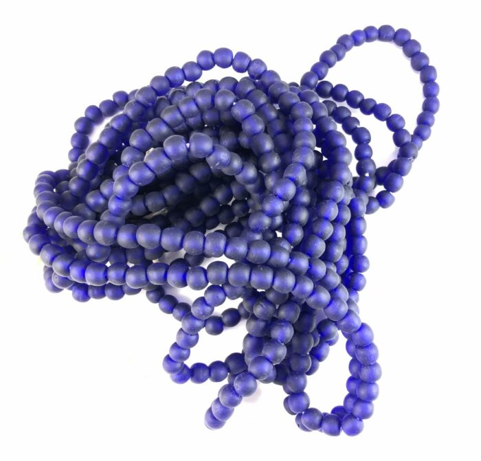 Indigo Recycled Glass med